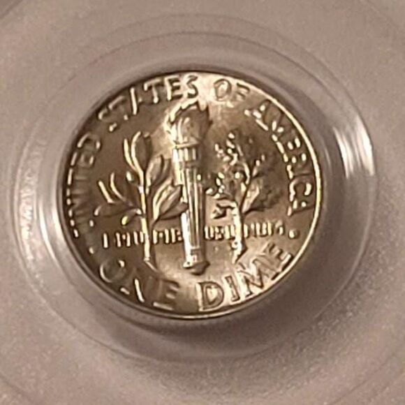 1948 Roosevelt Dime MS65 FB PCGS OBH - Picture 4 of 4